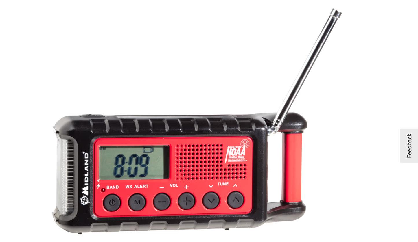 Midland E+Ready Emergency Crank Radio