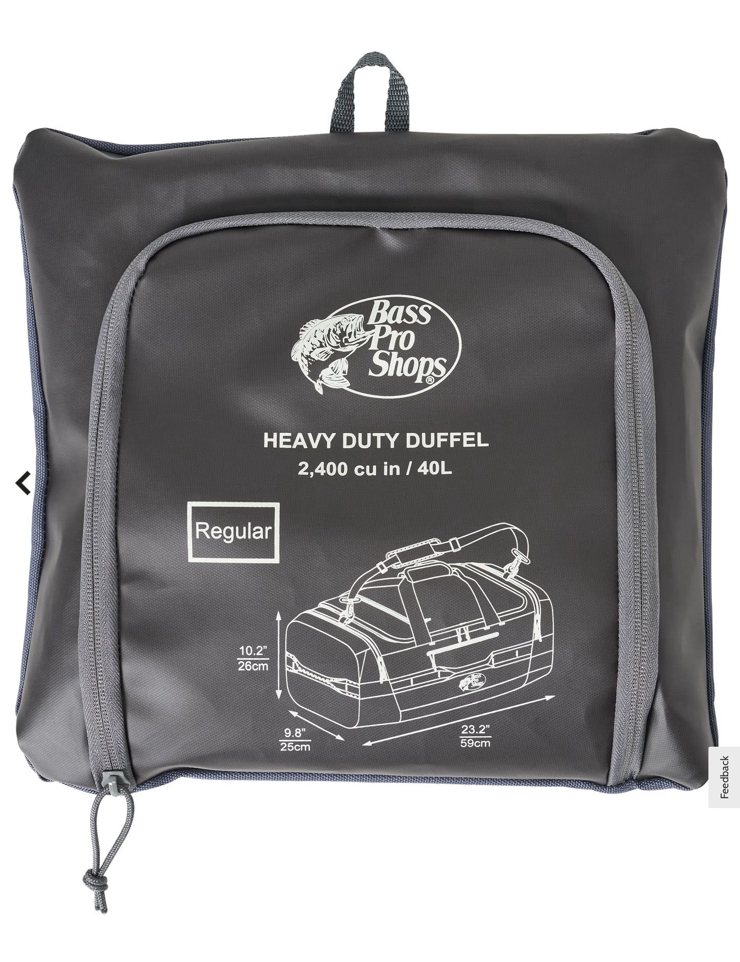 Bass Pro Shops Heavy-Duty Packable Duffel Bag